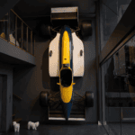 Struxa Fiberglass F1 Wall Sculpture