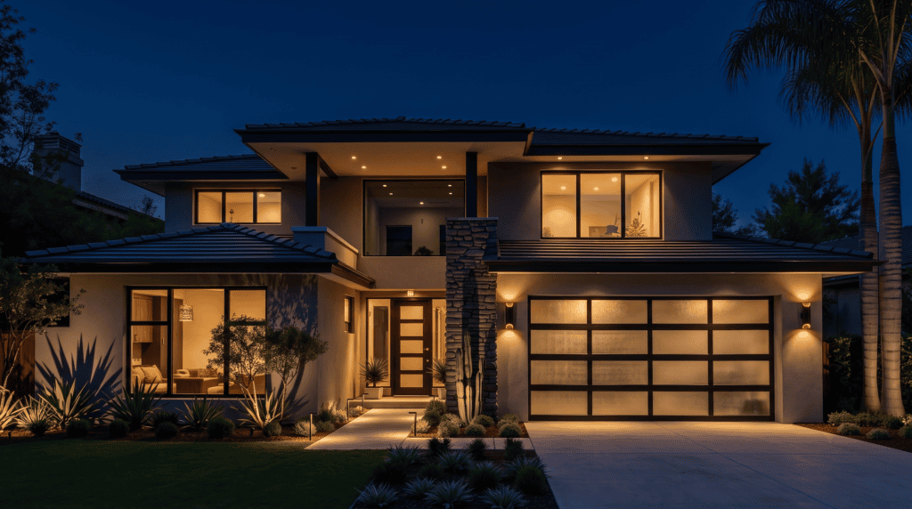 Modern luxury prefab home built with SIPs panels