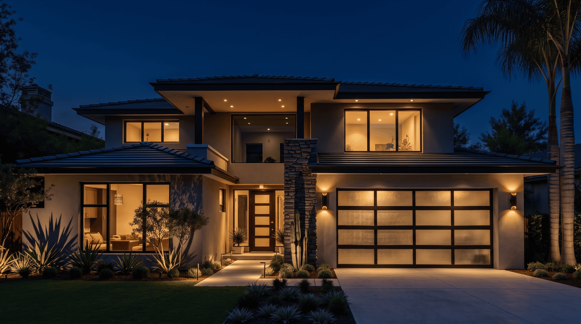 Prefab vs. Traditional Construction: An Honest Comparison for California Homeowners 1 Modern luxury prefab home built with SIPs panels
