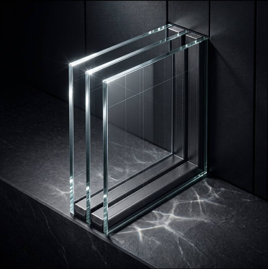 Double or Triple-Tempered Glazing