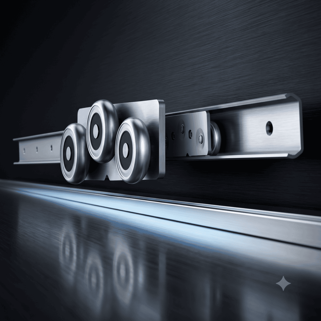 Stainless Steel Rollers & Track