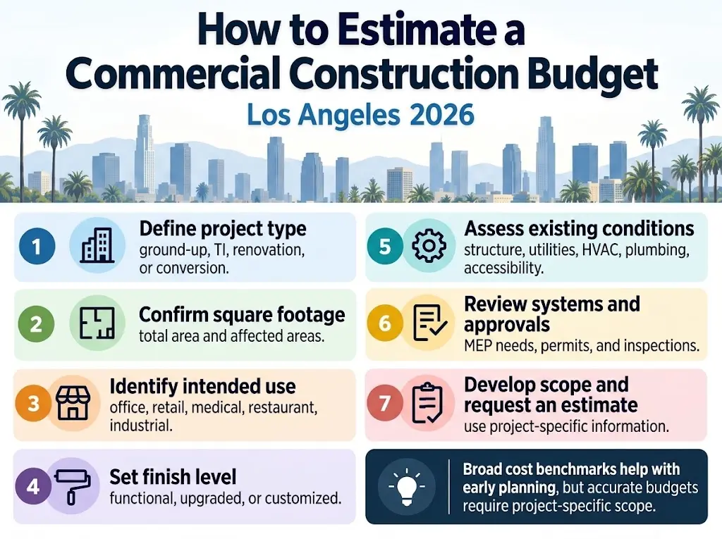 Commercial Construction Costs in Los Angeles 2026 3 Commercial Construction Costs in Los Angeles