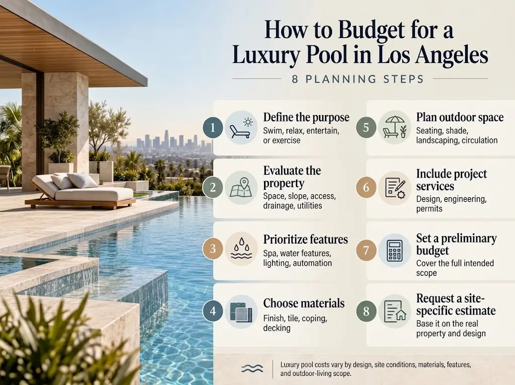 How Much Does a Luxury Pool Cost in Los Angeles? 3 How Much Does a Luxury Pool Cost in Los Angeles?